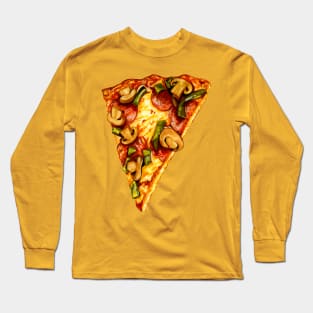 Pizza Long Sleeve T-Shirt